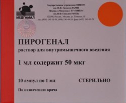 Пирогенал, раствор для инъекций 50 мкг 1 мл 10 шт ампулы