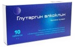 Глутаргин алкоклин, таблетки 1 г 10 шт