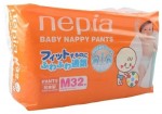 Подгузники-трусики, Nepia Baby Nappy (Непиа Бэби Нэппи) 7-10 кг р. M 32 шт