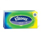 Салфетки для лица, Kleenex (Клинекс) 80 шт бальзам