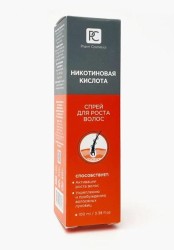 Спрей, Pharm Cosmetics (Фарм Косметикс) 100 мл никотиновая кислота для роста волос