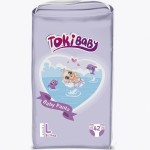 Подгузники-трусики, Tokibaby (Токибеби) 9-14 кг р. L 42 шт