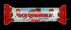 Аскорбинка, табл. жев. 3 г №10 для детей и взрослых клубника