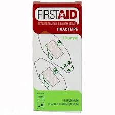 Лейкопластырь, Firstaid (Ферстэйд) р. 1.9смx7.2см 20 шт влагостойкий воздухопроницаемый