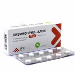 Лизиноприл-АЛСИ, таблетки 20 мг 30 шт