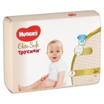 Подгузники-трусики, Huggies (Хаггис) 6-11 кг р. 3 72 шт элит софт