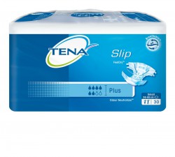 Подгузники для взрослых, Tena (Тена) р. S 30 шт слип плюс