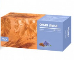 Льна семена, фильтр-пакет 1.5 г 20 шт