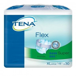 Подгузники для взрослых, Tena (Тена) р. XL 30 шт Флекс супер