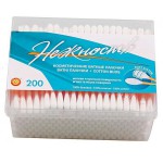 Ватные палочки, Cleanic (Клиник) 200 шт Нежность пакет