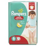 Подгузники-трусики, Pampers (Памперс) 16+ кг 14 шт пэнтс