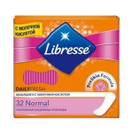 Прокладки женские ежедневные, Libresse (Либресс) 32 шт Дэйлифреш нормал