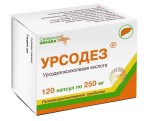 Урсодез, капсулы 250 мг 120 шт