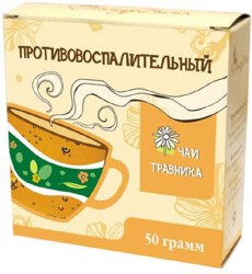 Чайный напиток (травяной сбор), 50 г 1 шт Чаи Травника Противовоспалительный для суставов