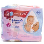 Салфетки детские, Johnson's Baby (Джонсонс Беби) 192 шт нежная забота