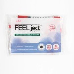 Шприц инсулиновый, FEELject (Филджект) 1 мл р. 0.26ммх8мм 31G 10 шт u-40 с интегрированной иглой