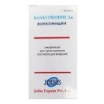 Ванкомицин Дж, лиоф. д/р-ра д/инф. 500 мг №1