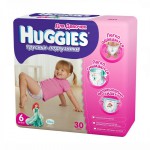 Подгузники-трусики для девочек, Huggies (Хаггис) 9-14 кг р. m 17 шт литл волкерс конвениенс