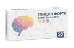 Глицин форте с витаминами B1 B6 B12, Smart Products (SP) (Смарт Продукт (СП)) таблетки 600 мг 30 шт БАД к пище 300 мг глицина